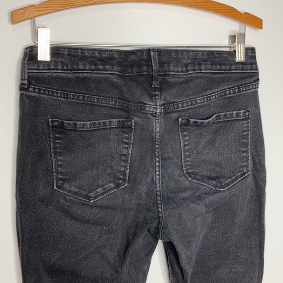 Old Navy pop icon skinny black jeans size 10S - Picture 5 of 8